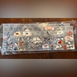 MOSISO Compatible with MacBook Air 13 inch Garden Flowers Keyboard Cover